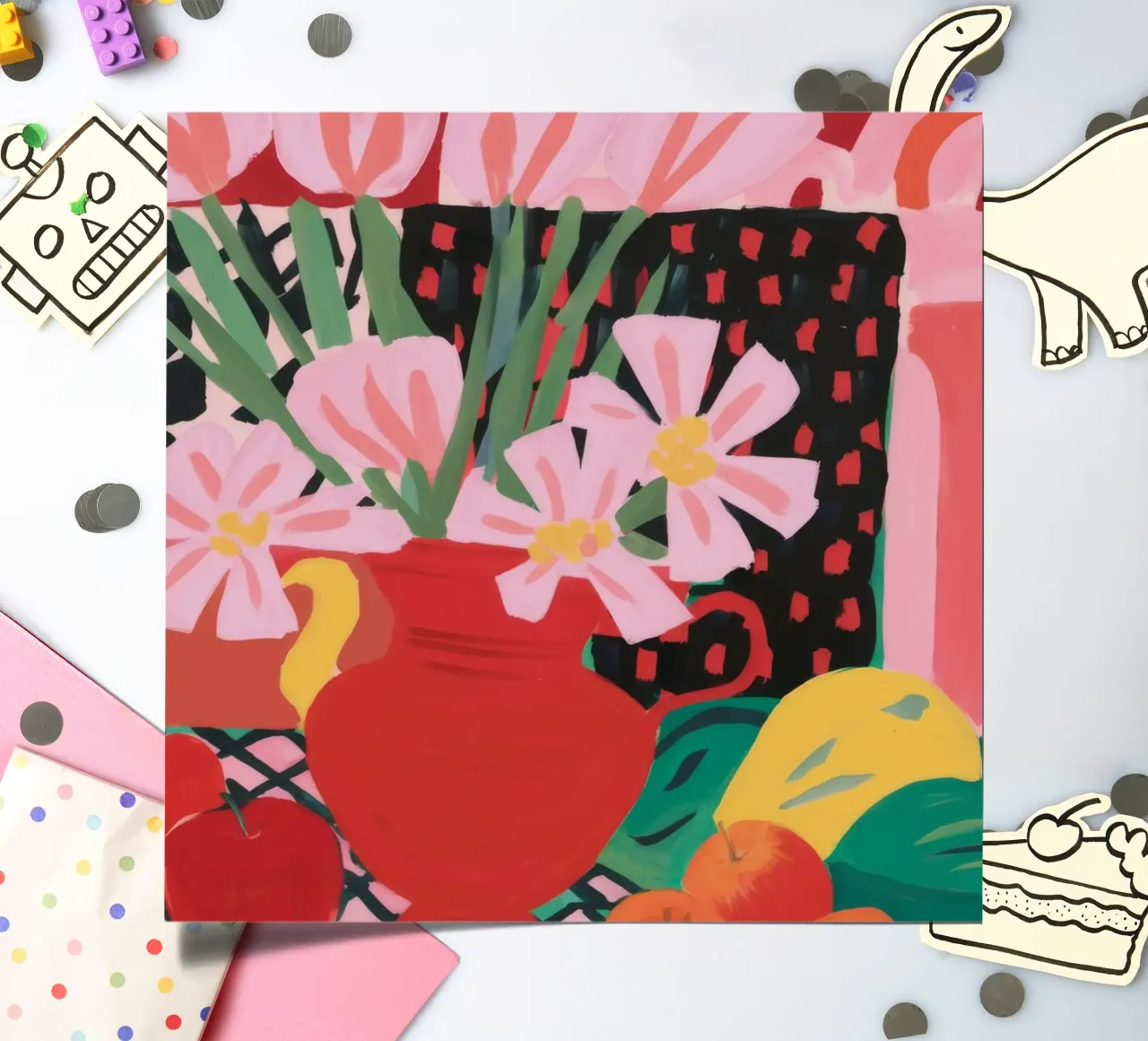 Tulip Archway Bloom sticker sheet by Fable Tempa