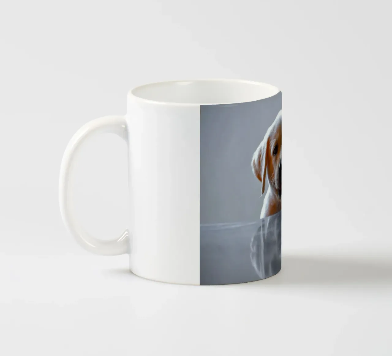 cucciolo di labrador riflessione tazza in ceramica da animal story home