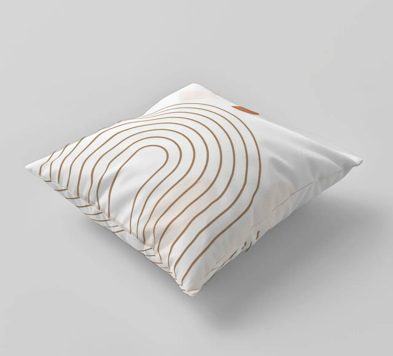Minimal Abstract Arches 3 decorative cushion by MinimalistDesign