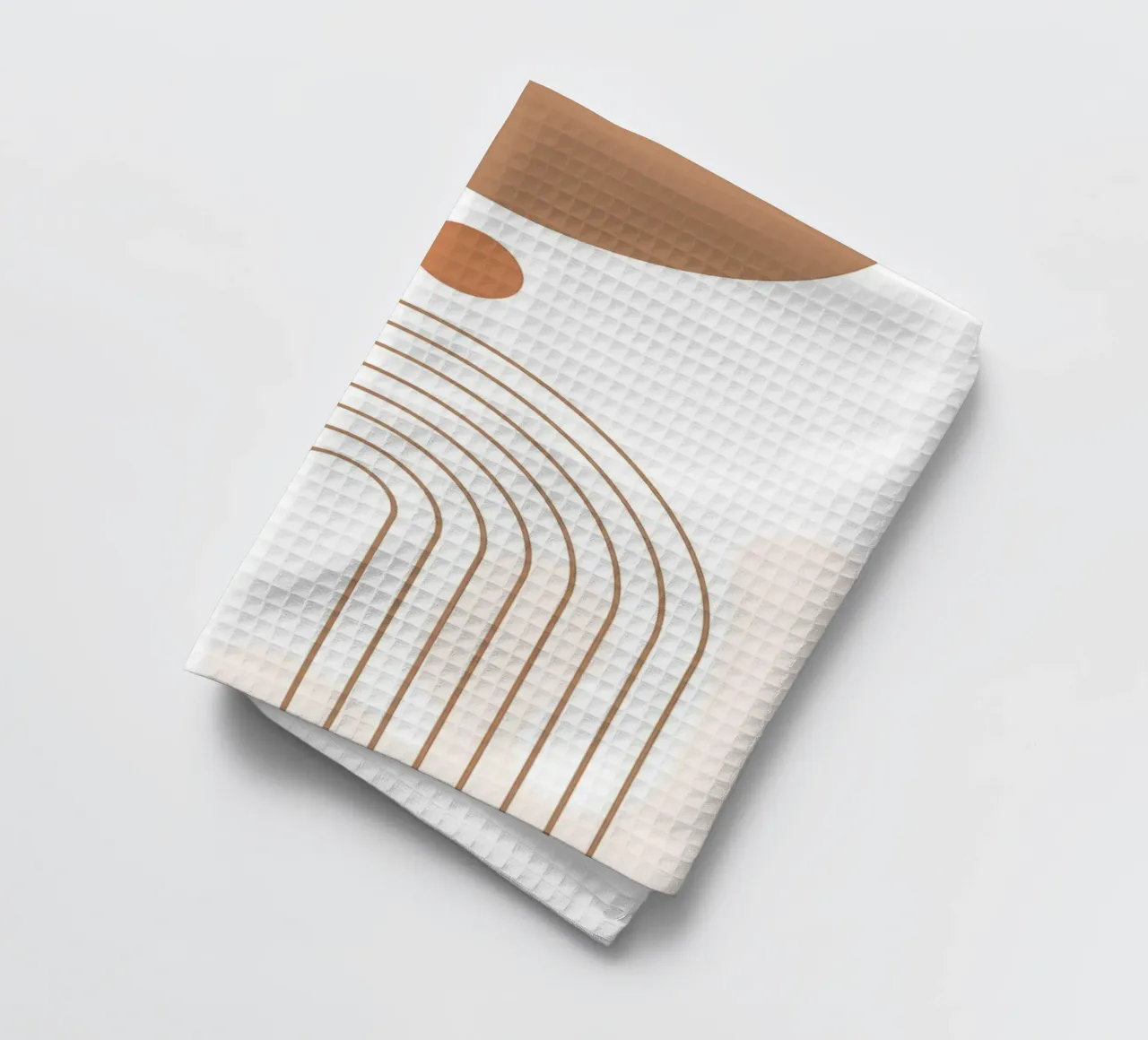 Arches abstraites minimales 3 torchon de MinimalistDesign