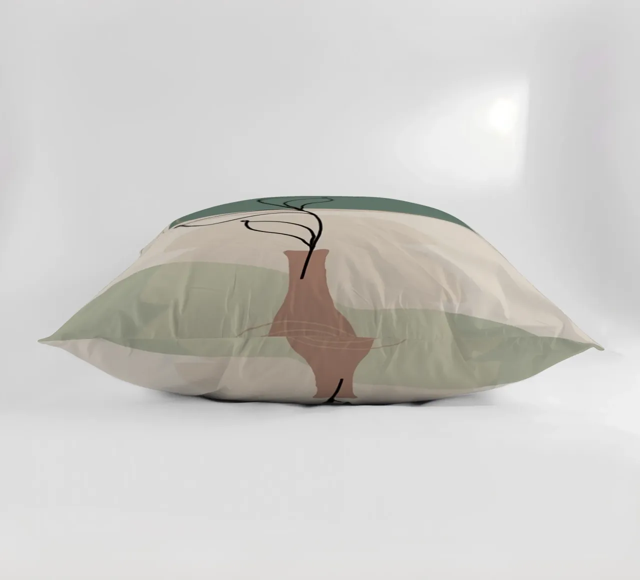 Boho Zen Minimal Floreale cuscino da MinimalistDesign