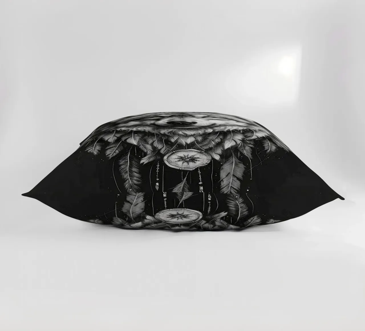 Acchiappasogni lupo boho cuscino da MinimalistDesign