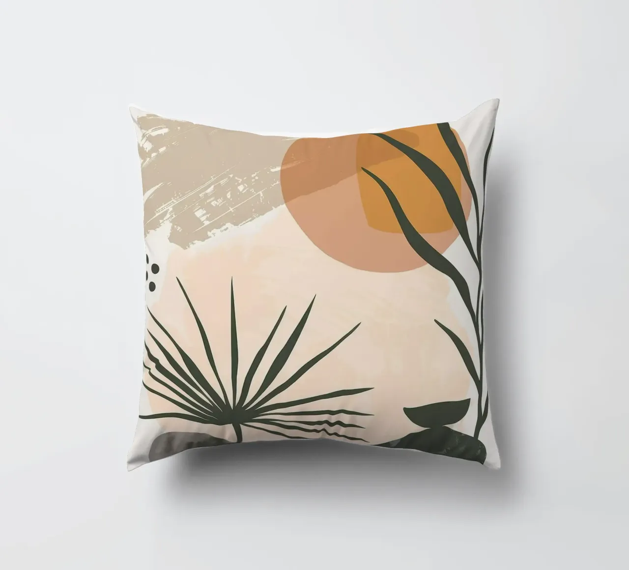 Astratto floreale botanico cuscino da MinimalistDesign