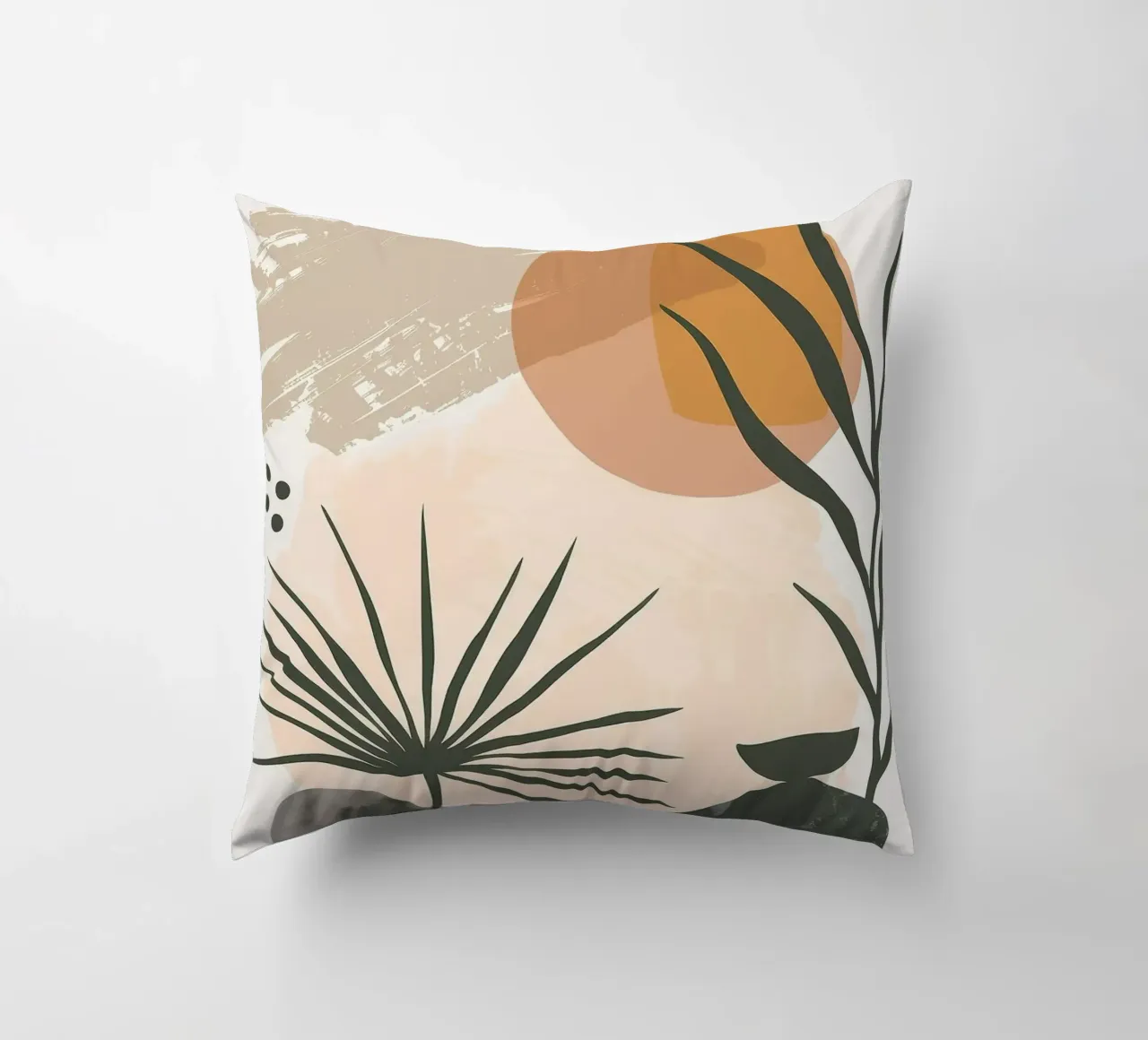 Astratto floreale botanico cuscino da MinimalistDesign