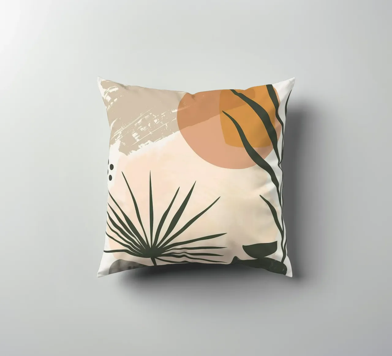 Astratto floreale botanico cuscino da MinimalistDesign