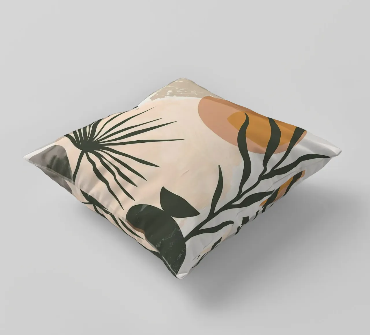Astratto floreale botanico cuscino da MinimalistDesign