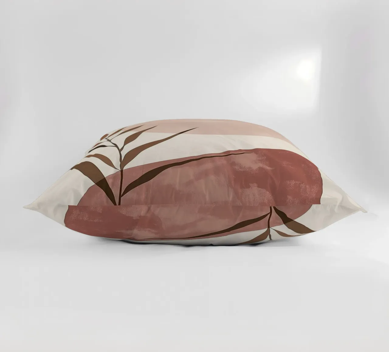 Abstract Botanical Art Print decorative cushion by MinimalistDesign