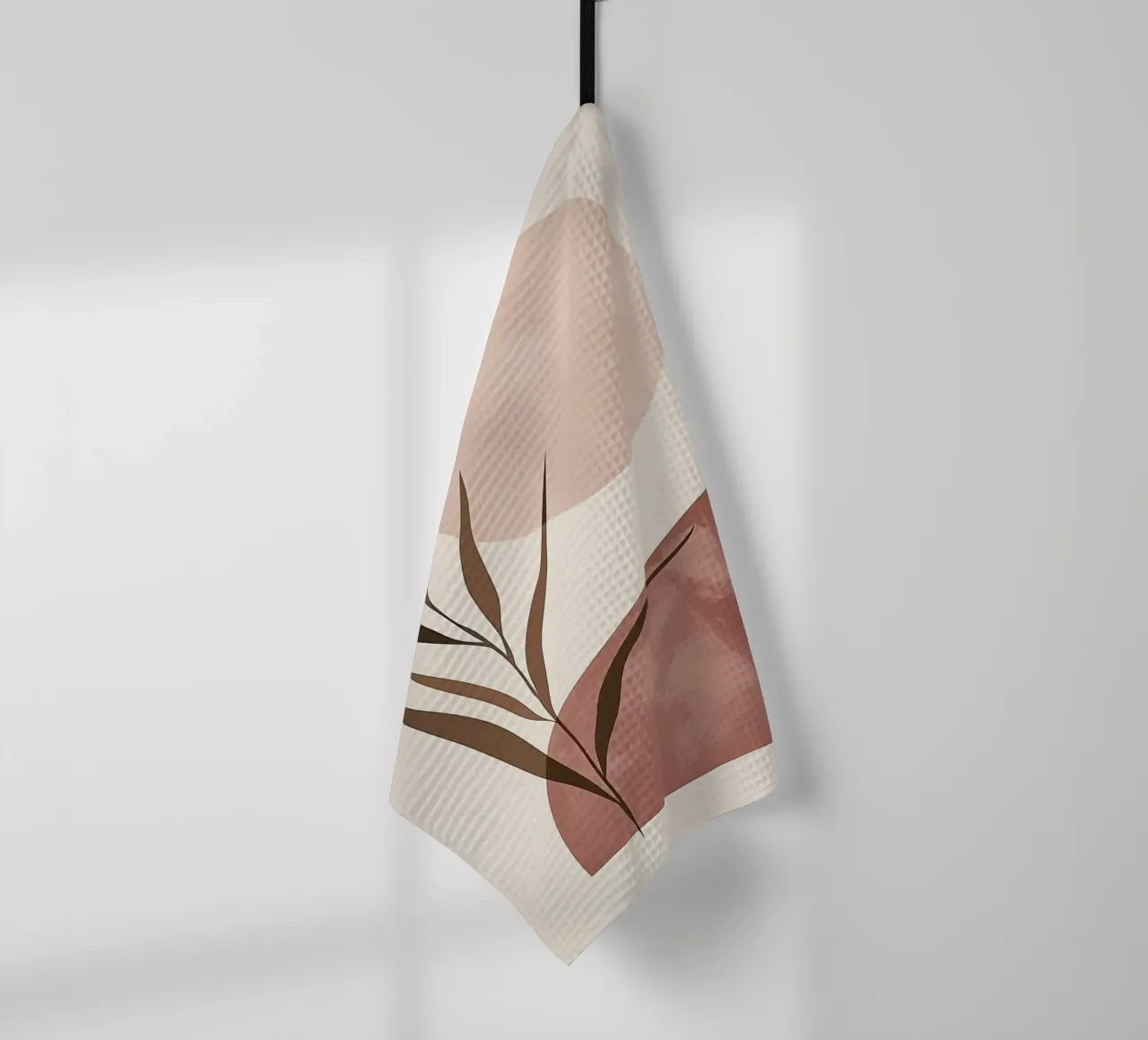 Abstract Botanical Art Print tea towel by MinimalistDesign