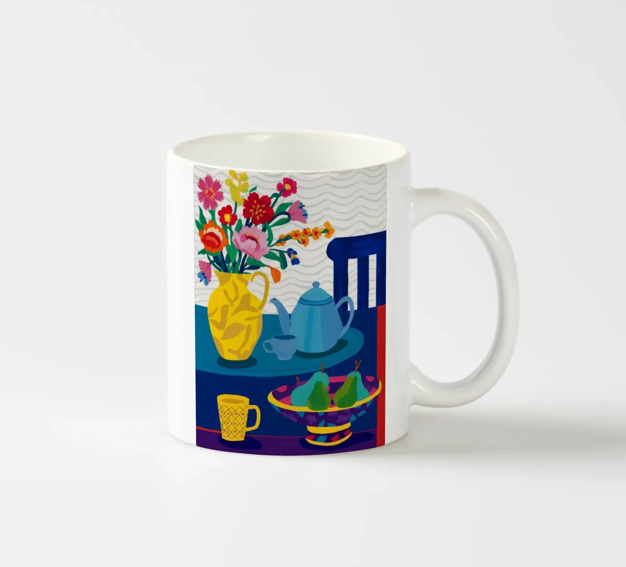 Teiera Teal Repose tazza in ceramica da Fable Tempa