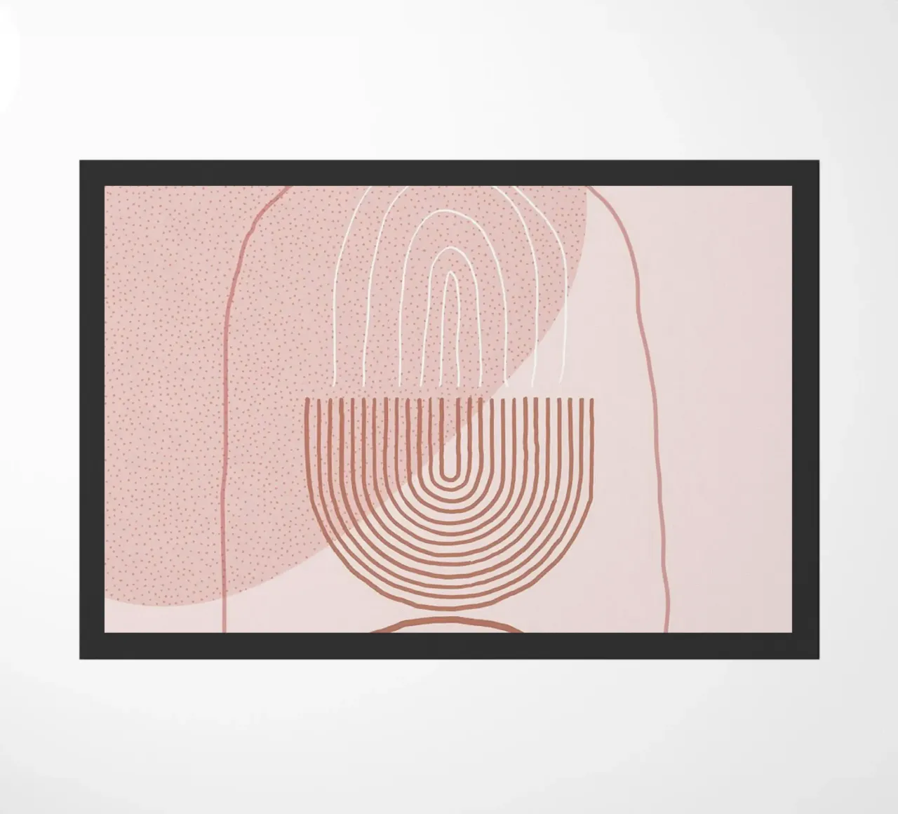Vibrazione moderna del medio secolo II zerbino da MinimalistDesign