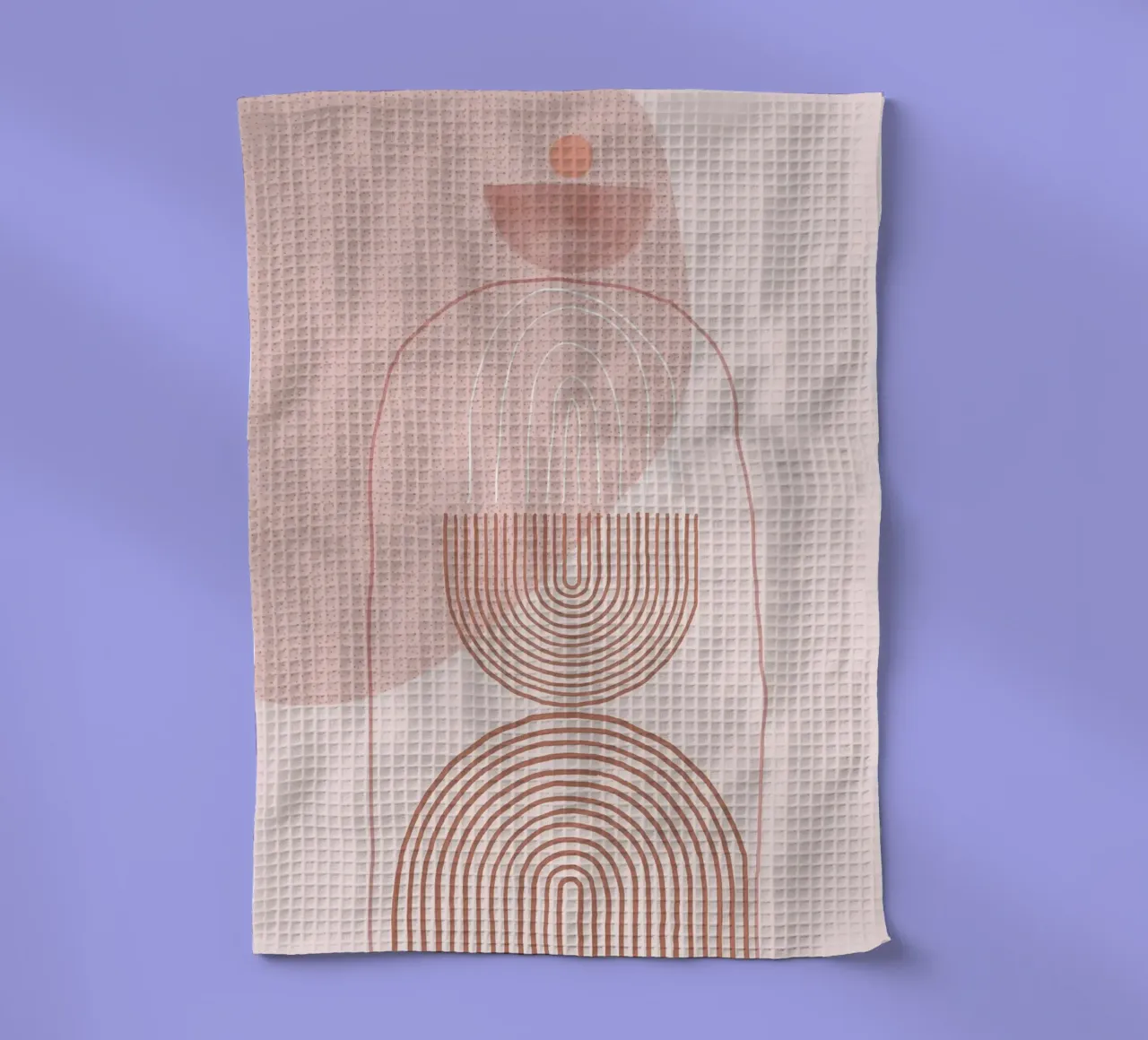 Vibrazione moderna del medio secolo II canovaccio da cucina da MinimalistDesign