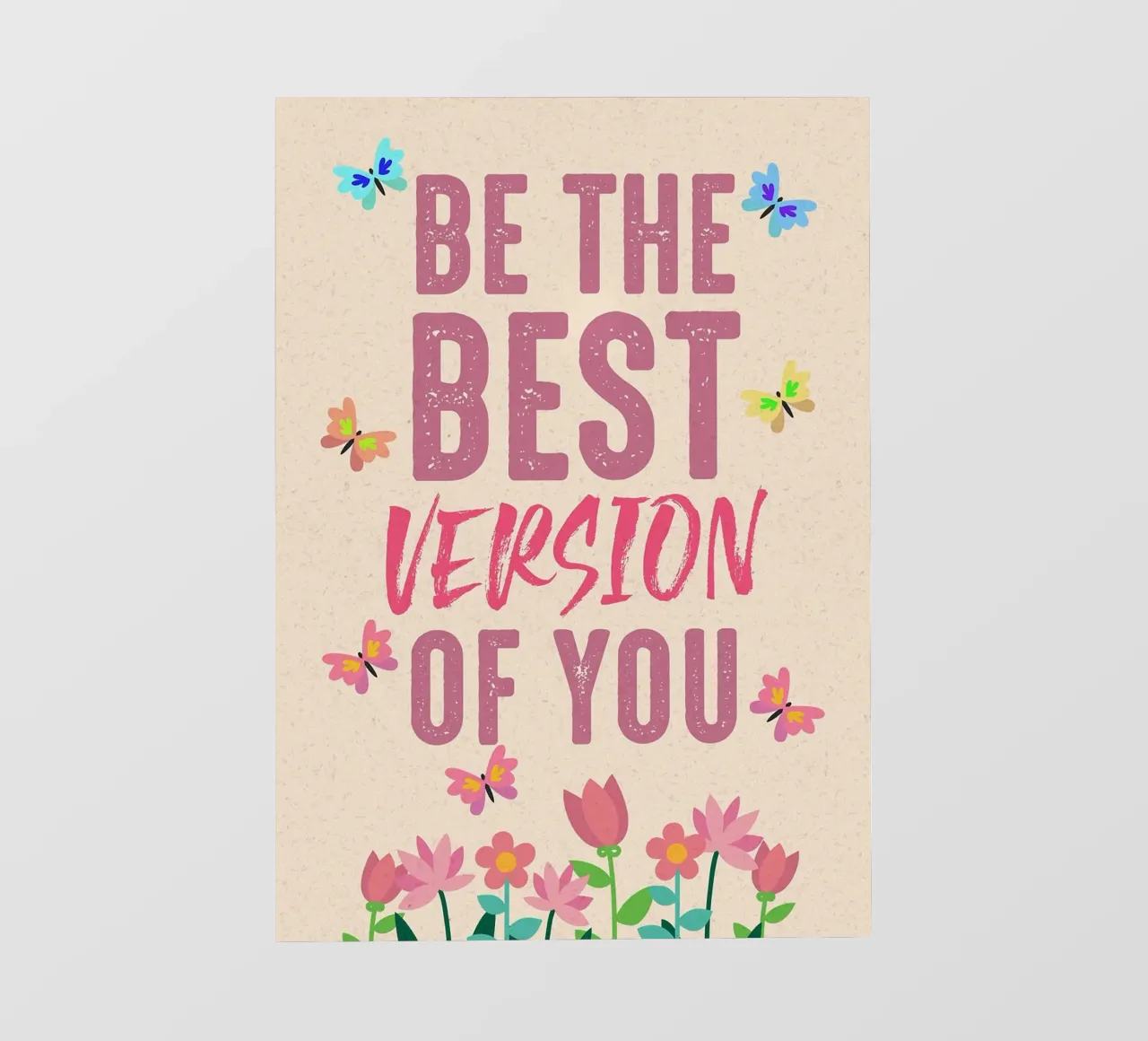 La mejor versión de ti lámina retroiluminada de MinimalistDesign