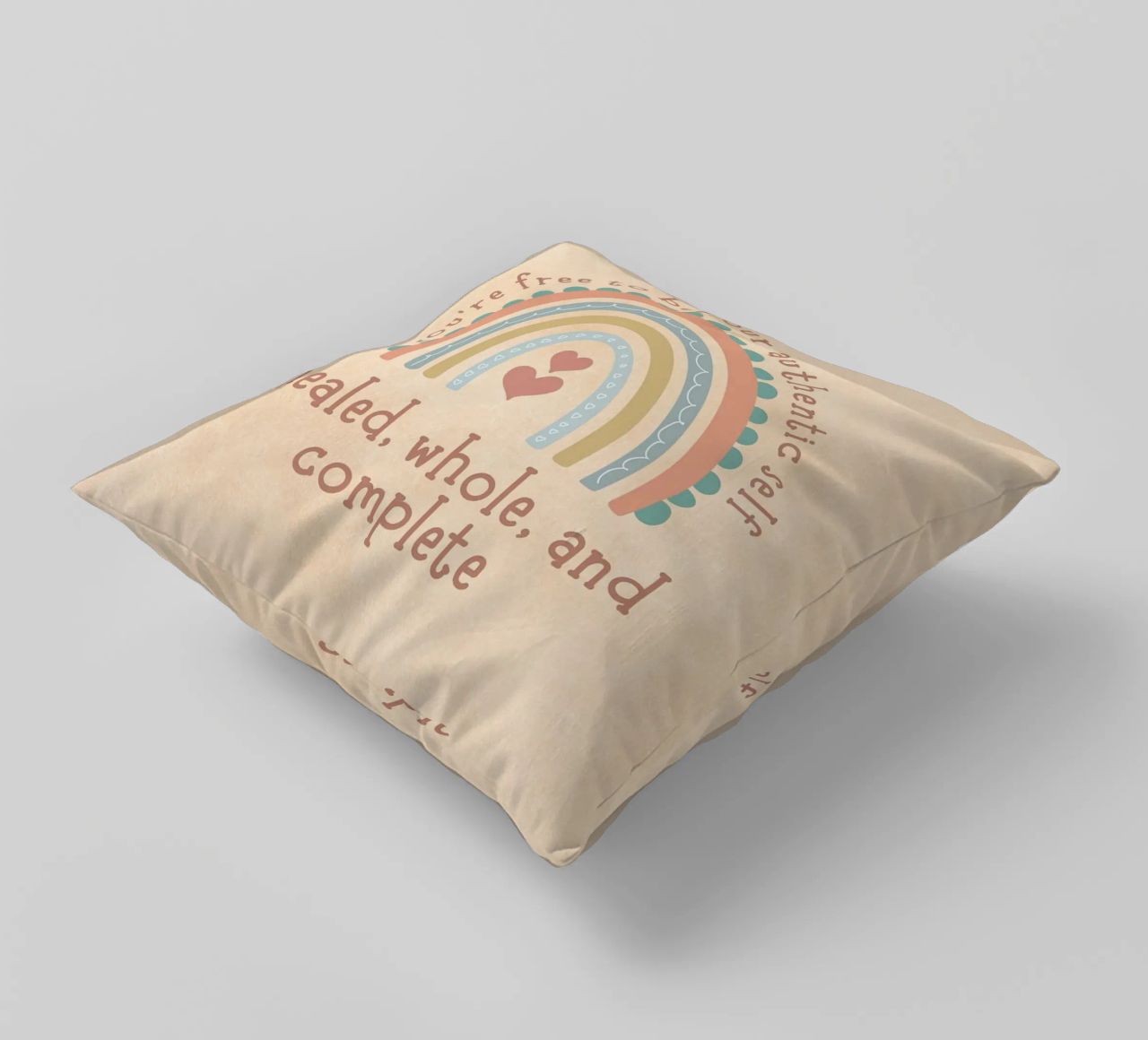Essere se stessi in modo autentico cuscino da MinimalistDesign