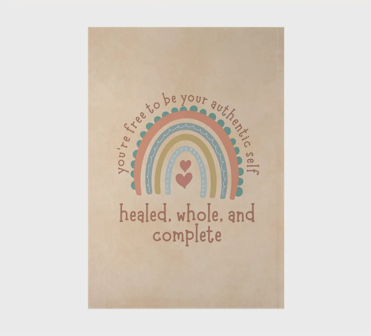 Be Your Authentic Self notebook by MinimalistDesign