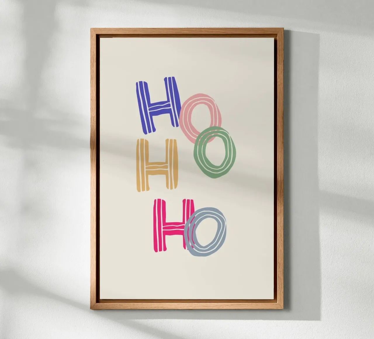 Striped Hohoho tela con Cornice a cassetta da KRUTH DESIGN