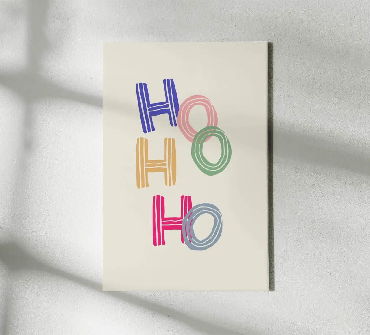Striped Hohoho tela con Cornice a cassetta da KRUTH DESIGN