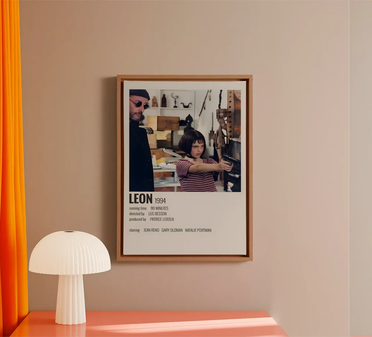LEON 1994 canvas by MVFminimalist