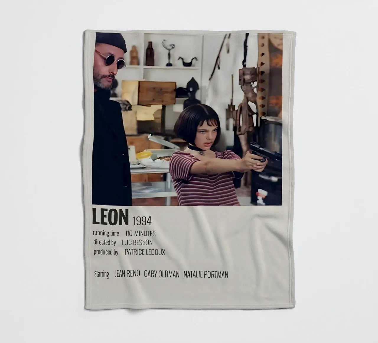 LEON 1994 coperta in pile da MVFminimalist