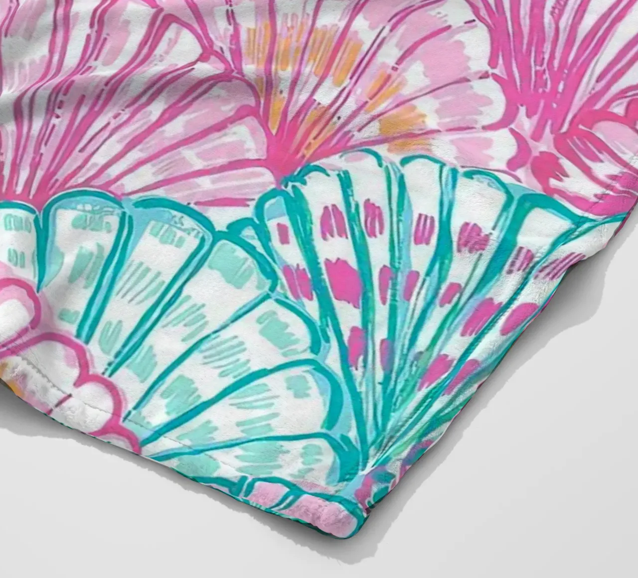 Conchiglie Lilly Pulitzer coperta in pile da Queenshop