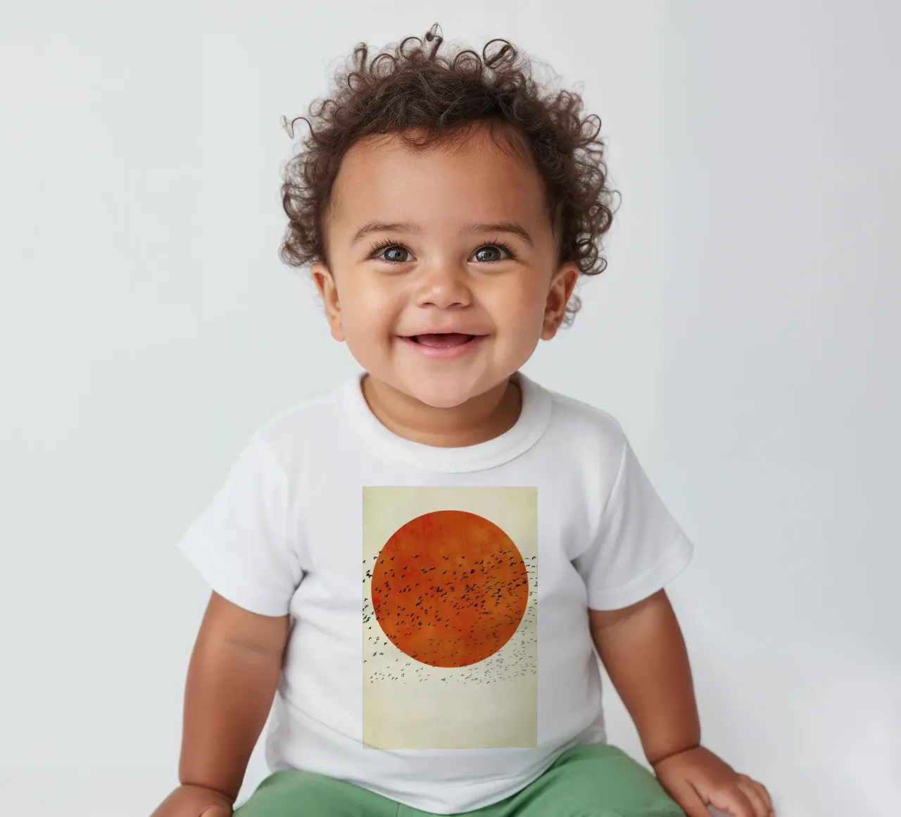 Dream A Little Dream baby t-shirt by Kubistika