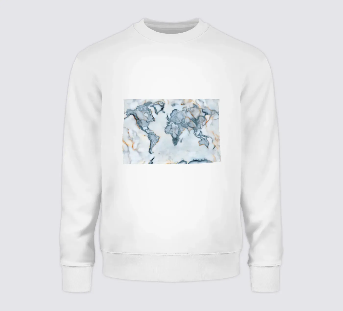 World Marble Map felpa da Octavian