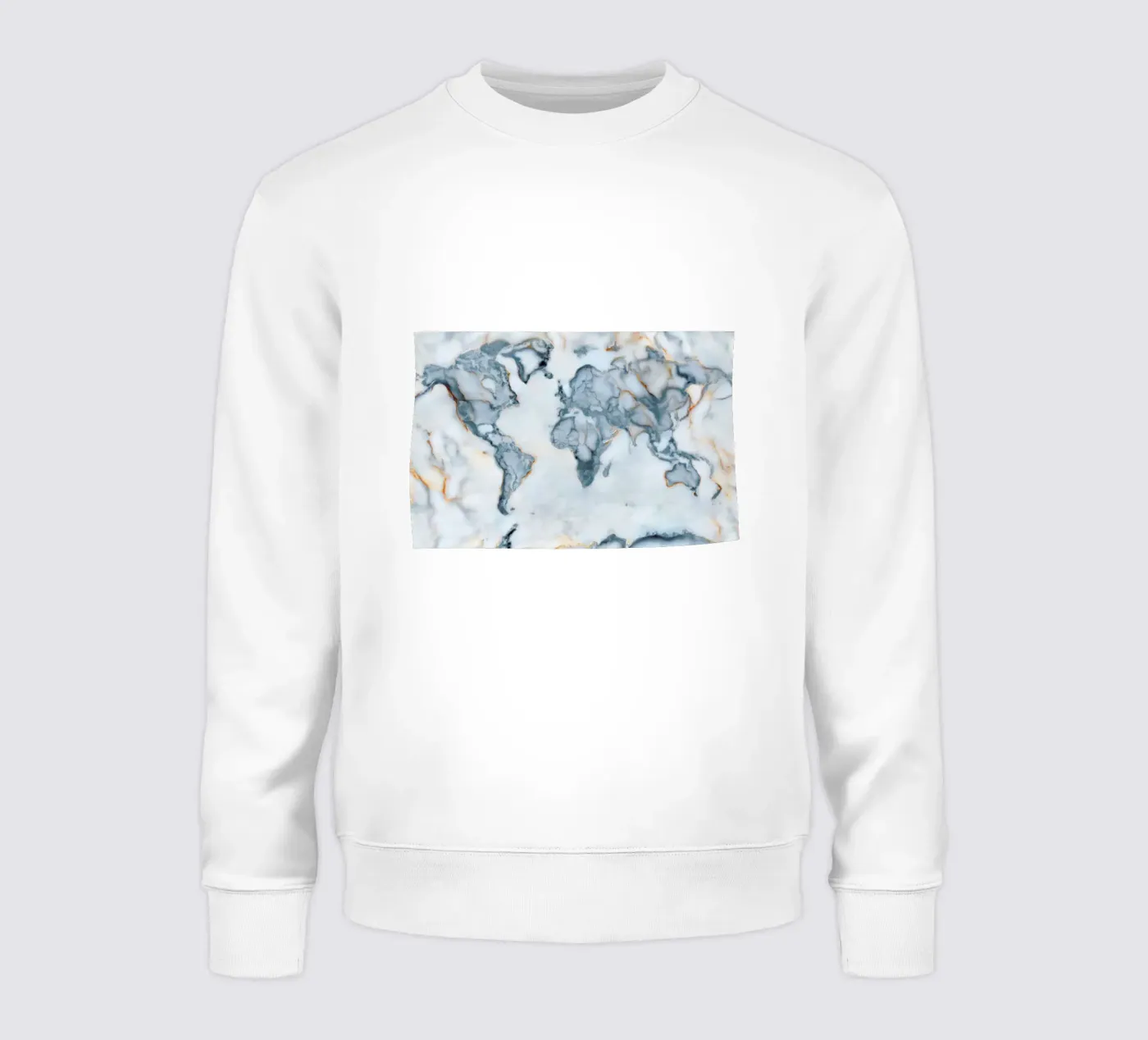 World Marble Map felpa da Octavian