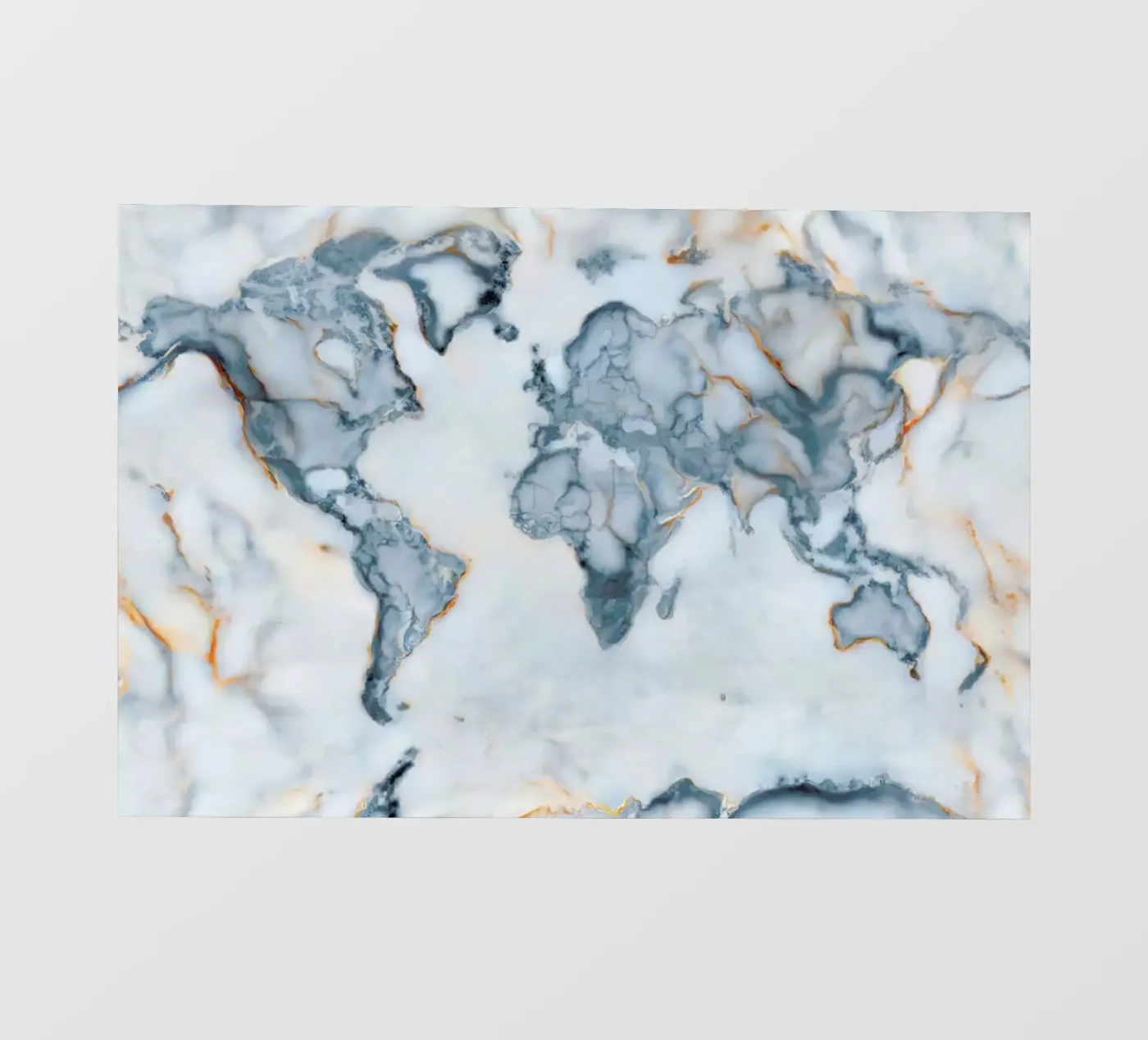 World Marble Map pellicola backlit da Octavian