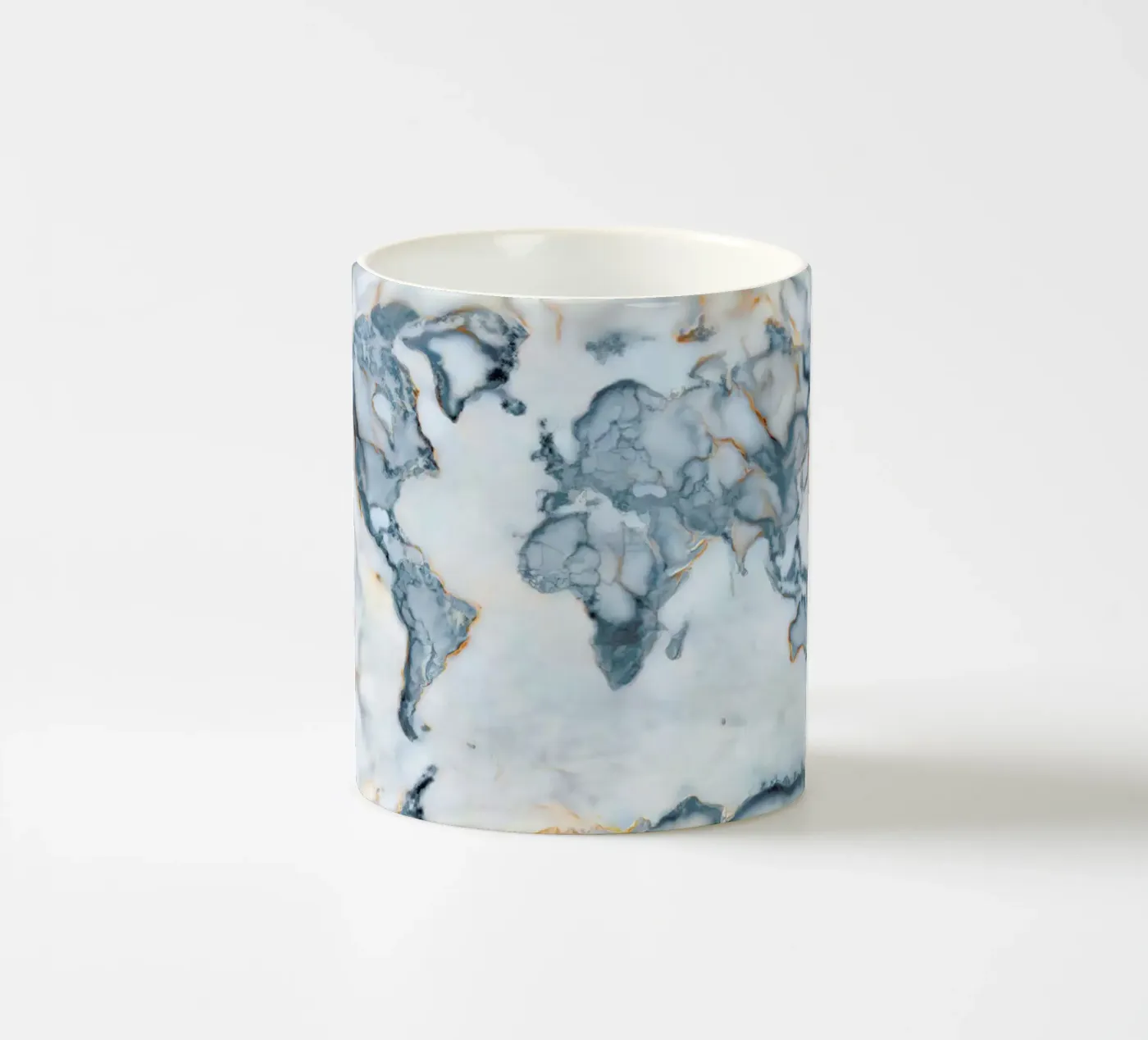 World Marble Map ceramic mug by Octavian