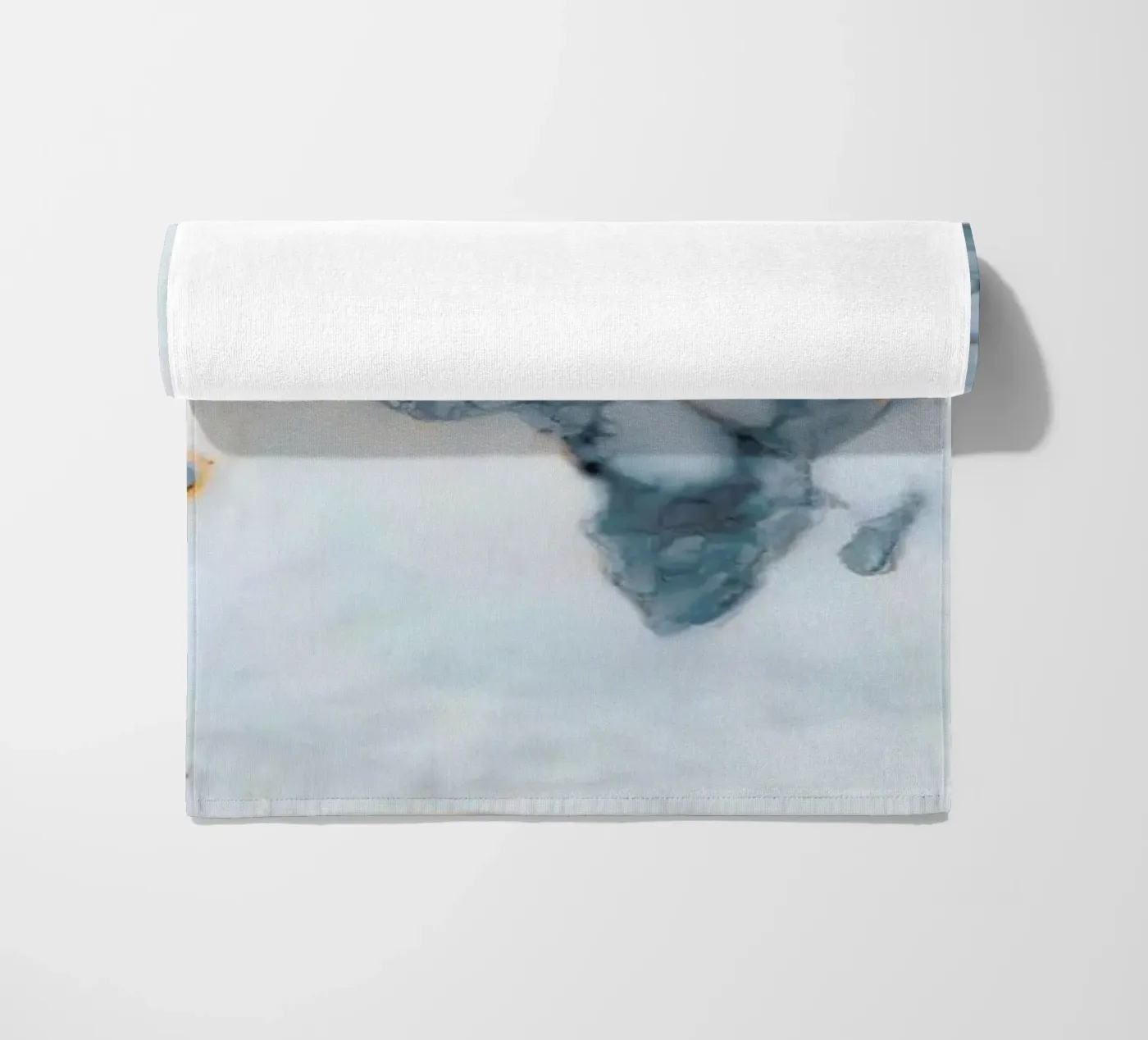 World Marble Map beach towel by Octavian