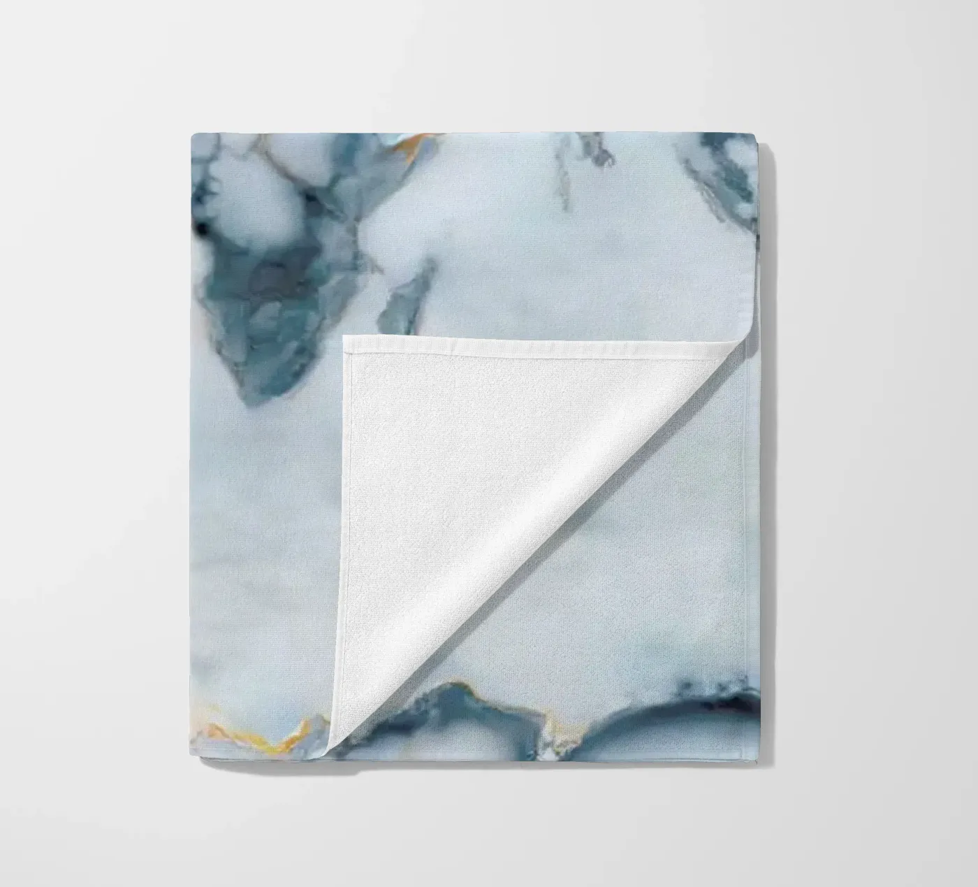 World Marble Map beach towel by Octavian