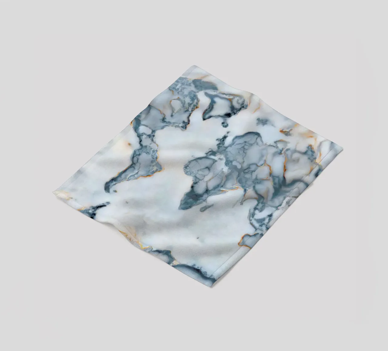 World Marble Map Fleecedecke von Octavian