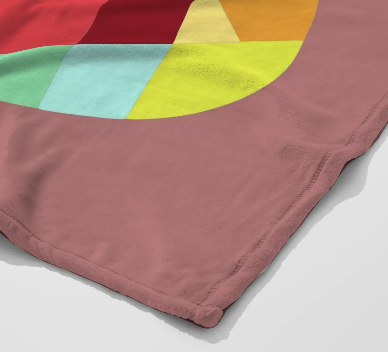 ilustrazione geometrica del piccione coperta in pile da nemaro