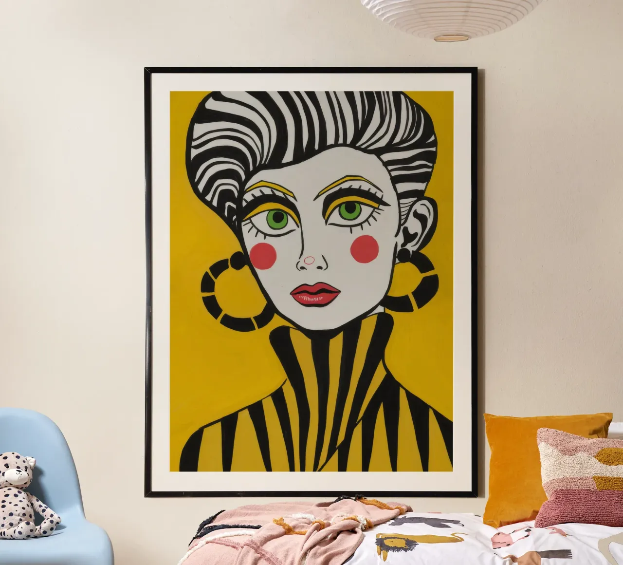 Sguardo d'oro Pop poster da Tiga Bersama