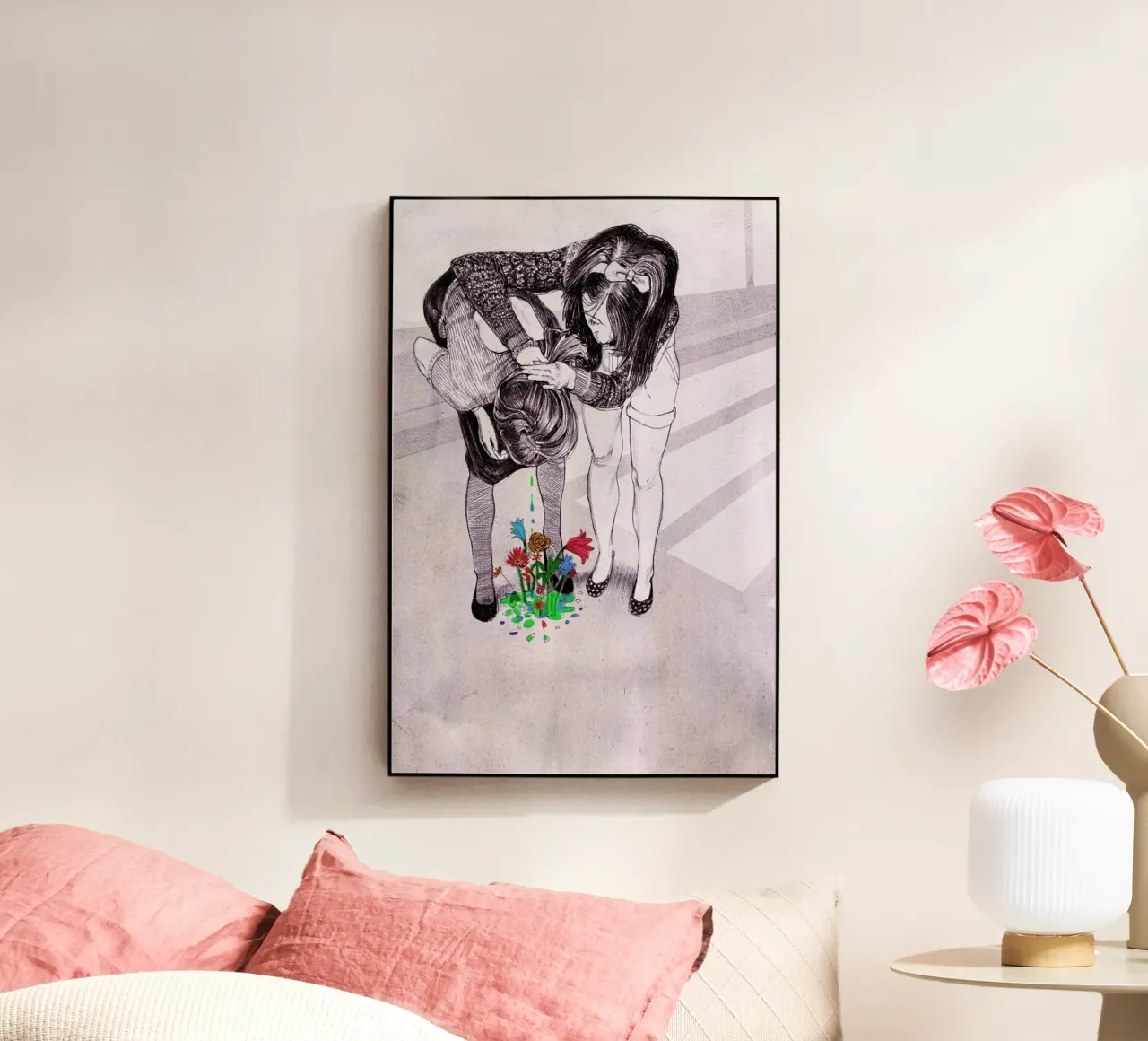 Drunked Princess plexiglass da Alex Egea