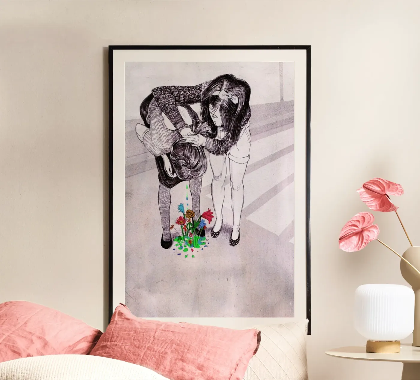 Drunked Princess poster da Alex Egea
