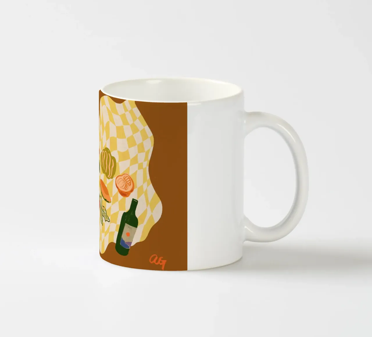 Picnic tazza in ceramica da Arty Guava