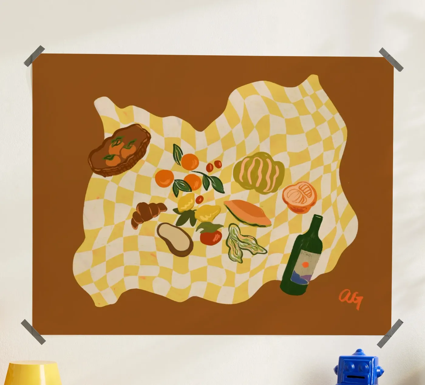 Picnic poster da Arty Guava