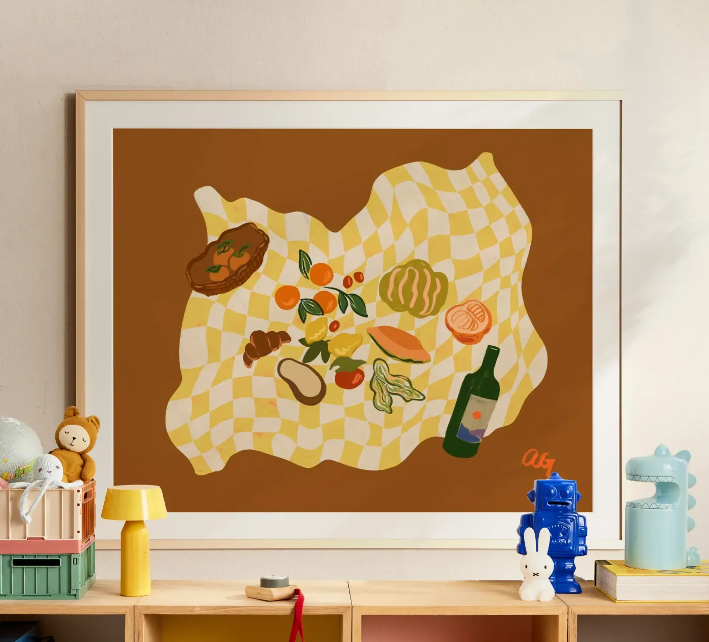 Picnic poster da Arty Guava