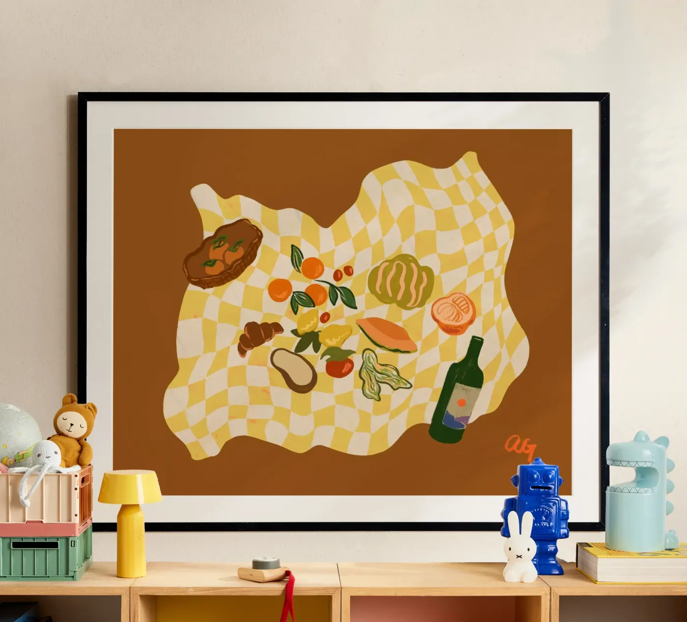 Picnic poster da Arty Guava