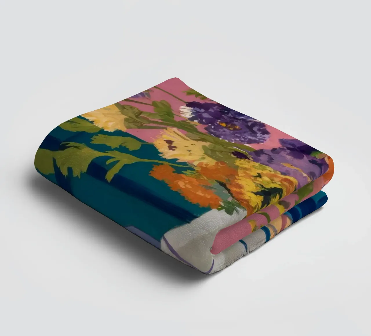 Wildblume Rustikale Anmut Handtuch von Fable Tempa