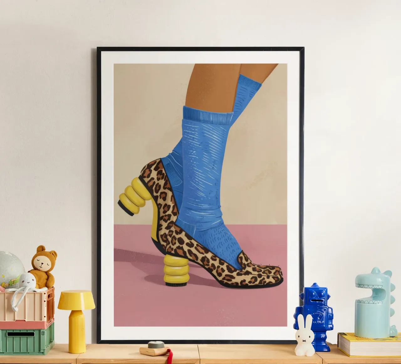 Passo del calzino leopardato poster da Tiga Bersama