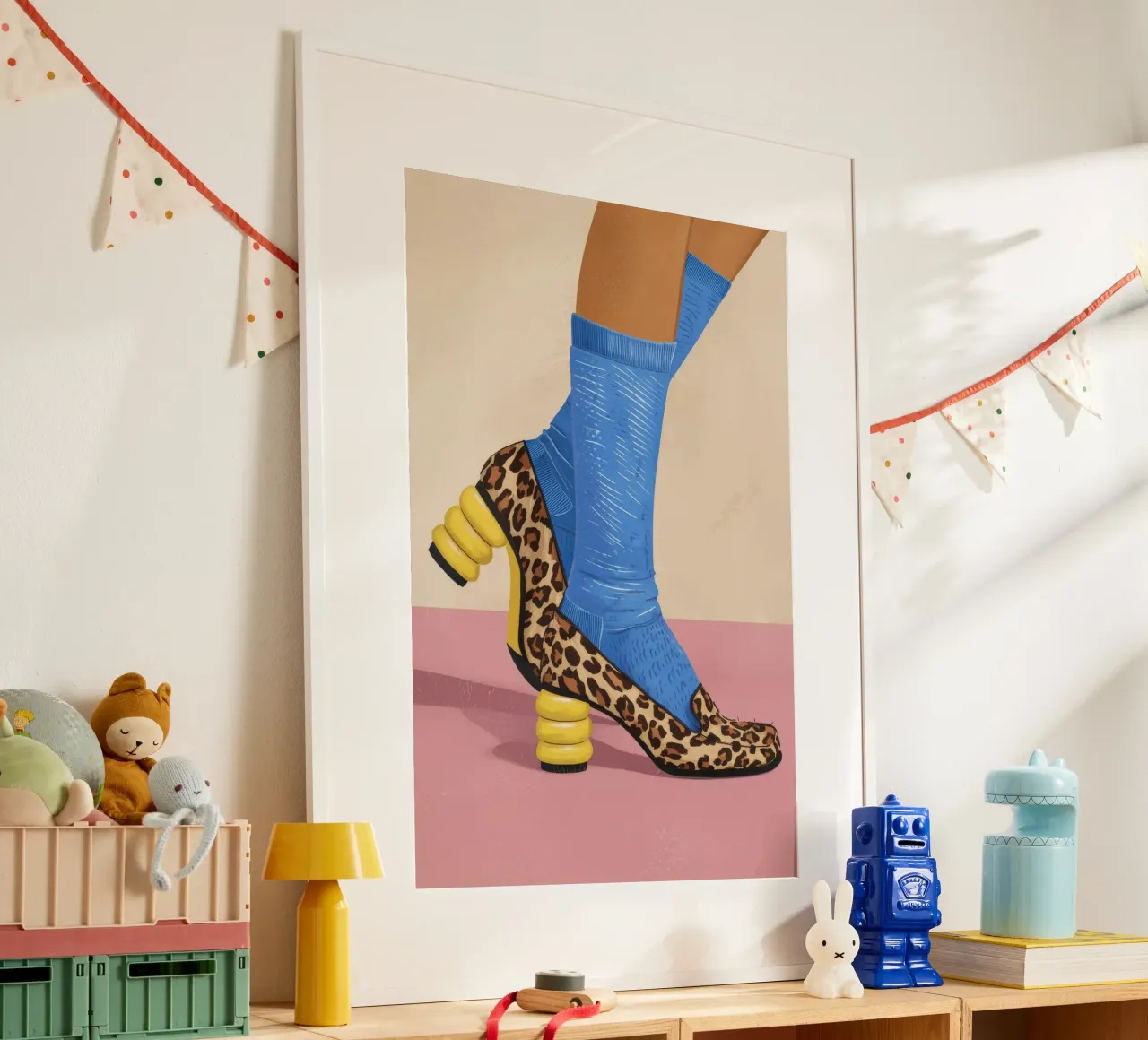 Passo del calzino leopardato poster da Tiga Bersama