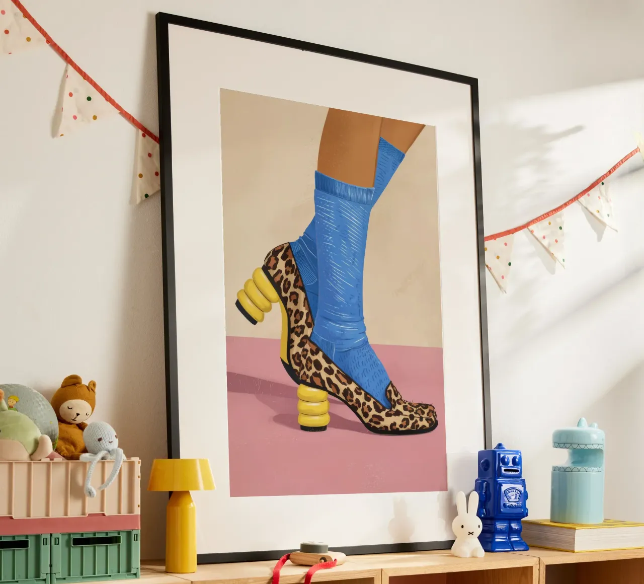 Passo del calzino leopardato poster da Tiga Bersama