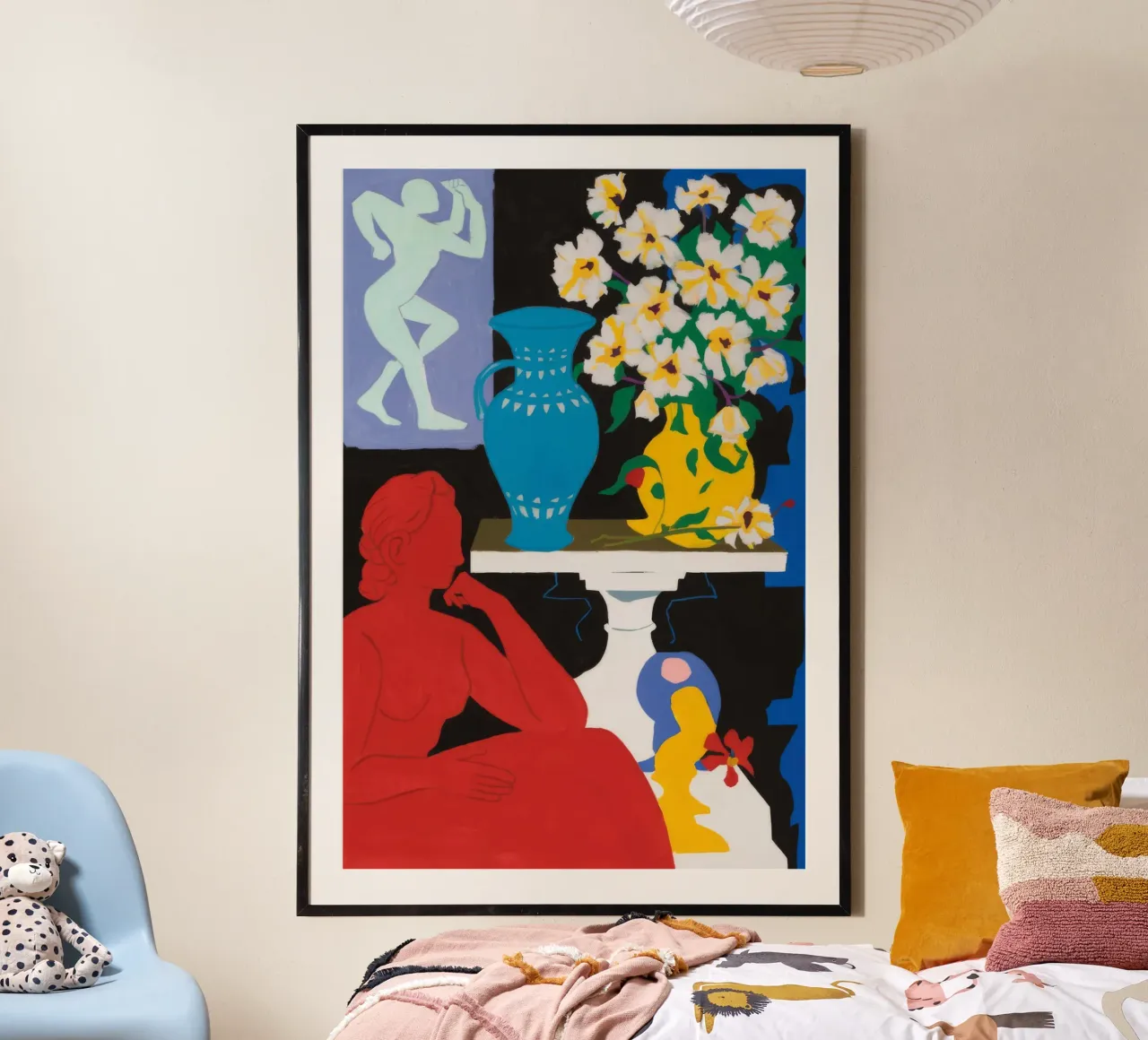 Momento di lettura scarlatto poster da Fable Tempa