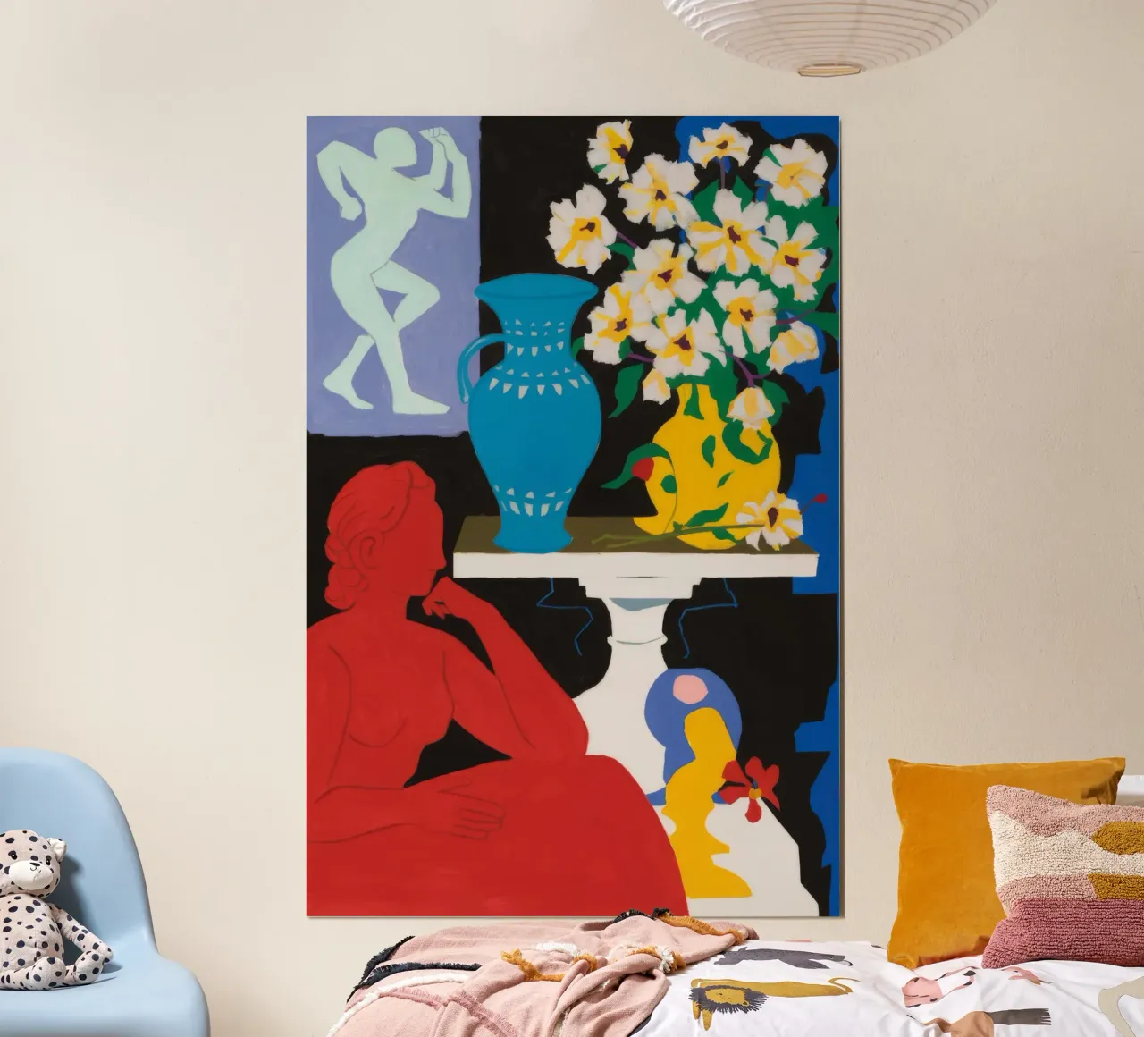 Momento di lettura scarlatto poster da Fable Tempa