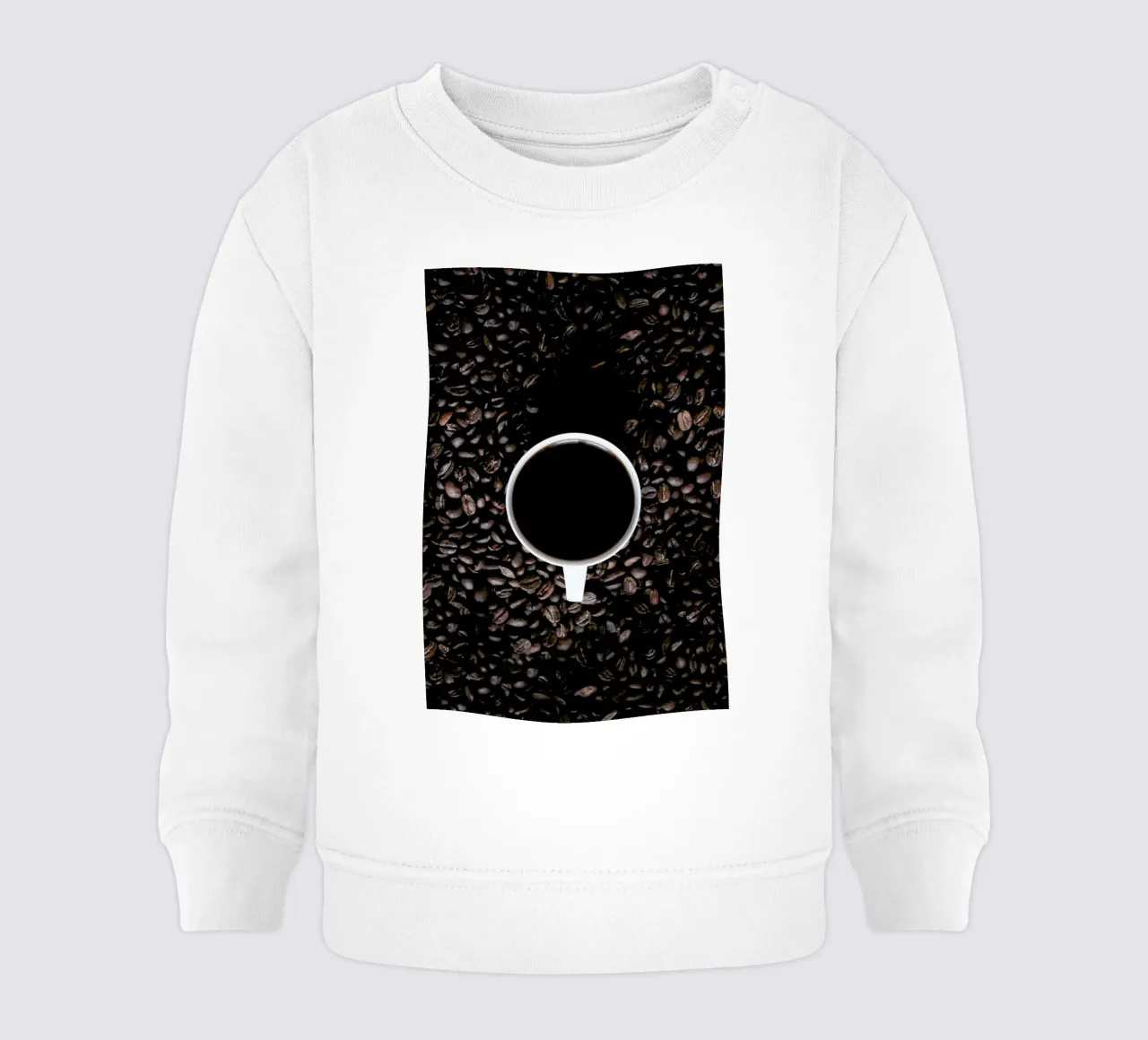 Black Coffee ... Please Wake Me Up felpa neonato da Studio Nahili