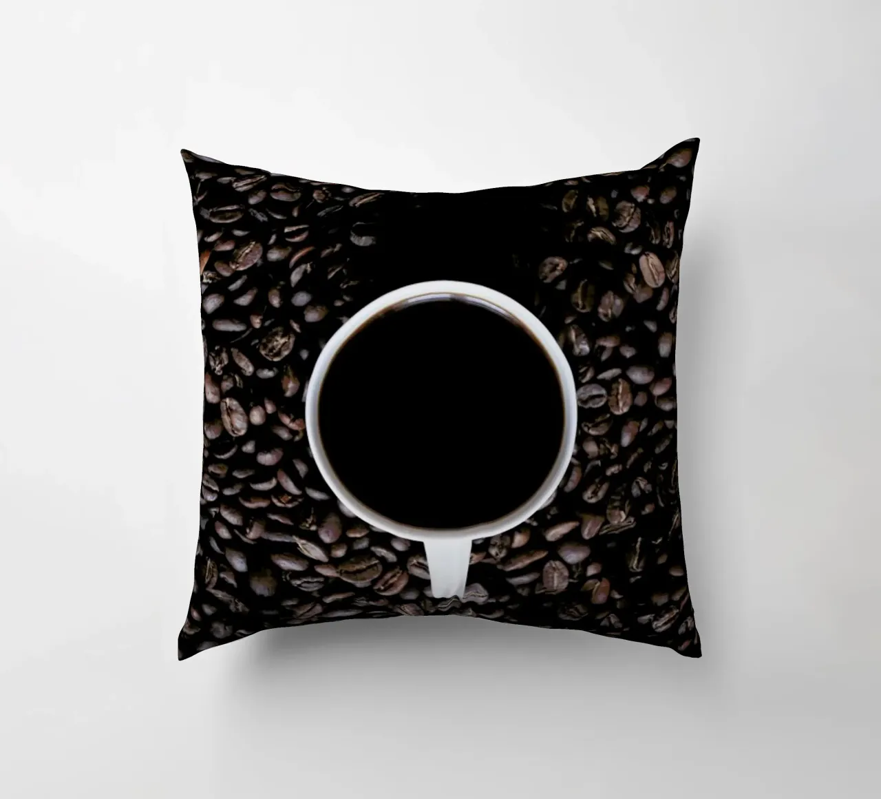 Black Coffee ... Please Wake Me Up cuscino da Studio Nahili