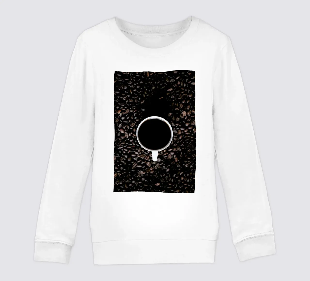 Black Coffee ... Please Wake Me Up kids sweatshirt by Studio Nahili