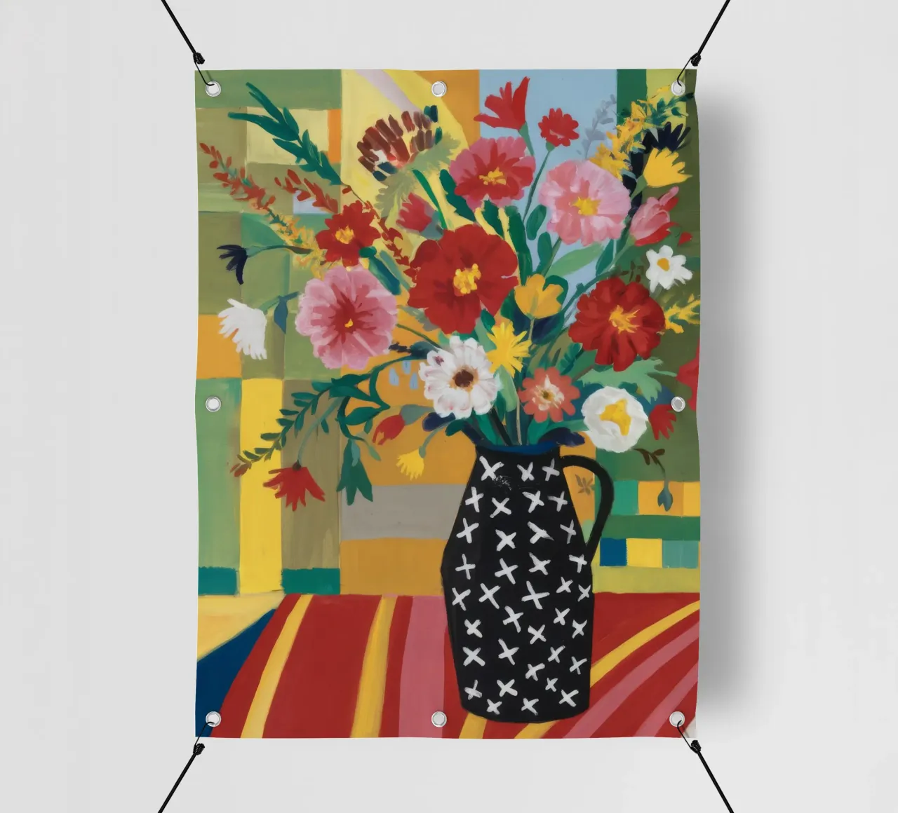 Arazzo Midnight Bloom telo in pvc da Fable Tempa