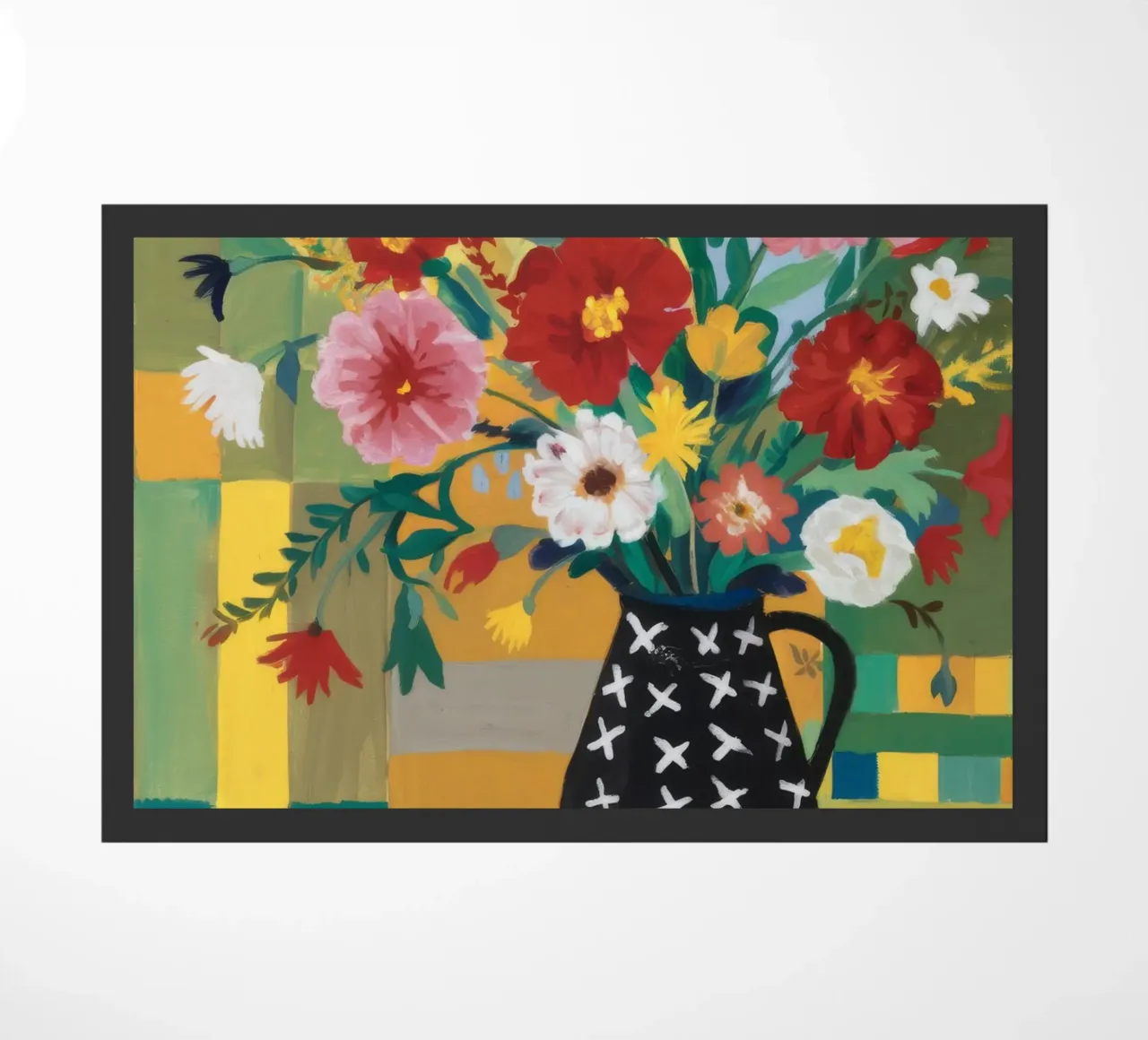 Tapisserie Midnight Bloom paillasson de Fable Tempa